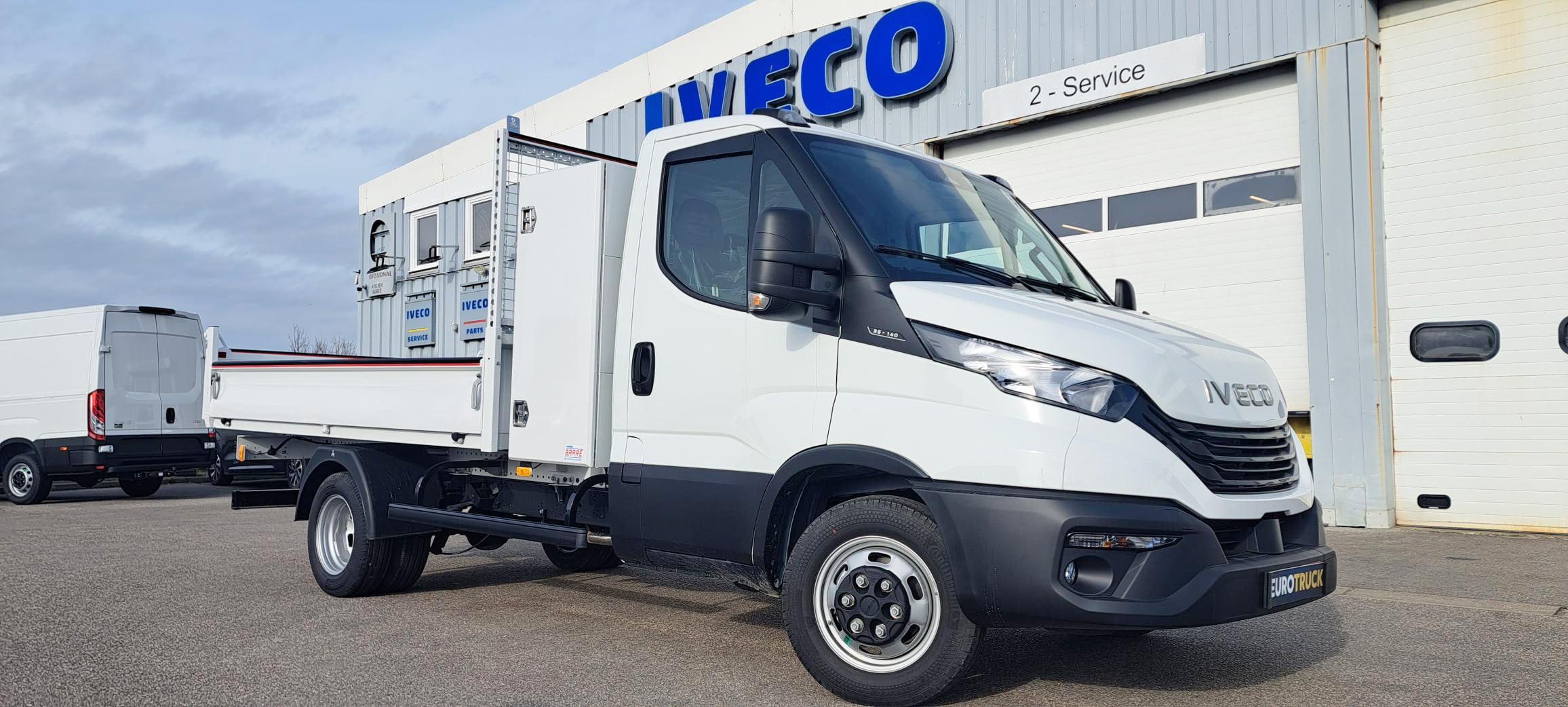 Iveco Daily 35C14 Benne Coffre 2,3L